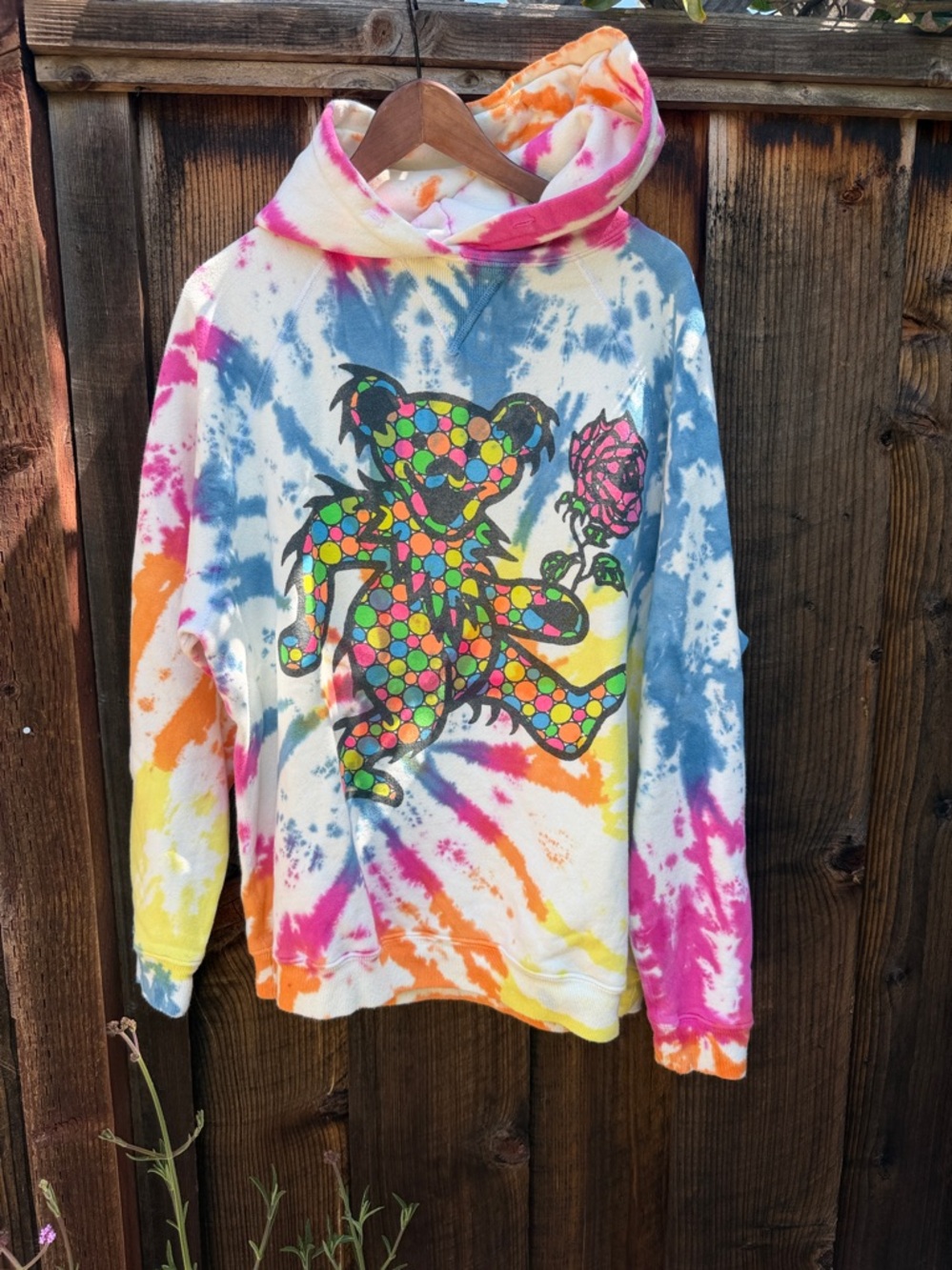 MADEWORN Grateful Dead Tie Dye Hoodie xs